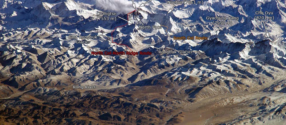 Region Khumbu mit Mount Everest